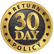 30 day return policy
