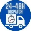 24-48h dispatch
